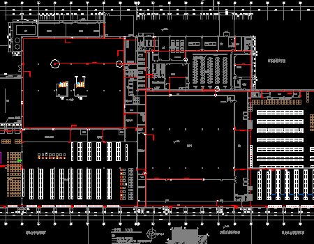 汽車部件工廠給排水消防施工圖免費下載